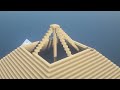 I Built the Largest Pyramid in Minecraft Hardcore