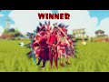100x CLUBBER + 1x MAMMOTH vs 1x EVERY GOD   Totally Accurate Battle Simulator TABS