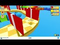 RAINBOW OBBY   Play Online for Free!   Playing as a ball part 3
