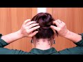 Very Beautiful Cute Bun Hairstyle For Wedding By Self | Latest Easy Long Hair Juda Hairstyle Girls