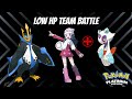 Pokemon Platinum - Low HP Full Team Battle (Custom Theme)