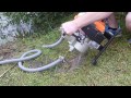 Test motopompy MP10 3HP motopompa spalinowa 1''  8.000 l/h