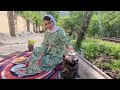 IRAN Daily Village Life: How a girl lives alone in a remote village