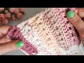 Unusual crochet pattern! You will not believe it. Only 2 rows! Crochet tutorial