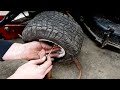 How To Get Riding Mower Tire Back On Rim Tire Came Off Rim Easy Fix Tire Won't Air Up Won't Inflate