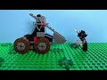 Lego Medieval Battle Wagon - Satisfying Stop Motion Build