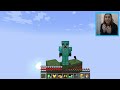 Sendo explodido no minecraft 1 bloco