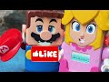 Lego Mario's enemy character elimination to save Peach! #supermario