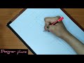 How to draw fashion figure in a different position(11)