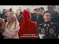Doja Cat Gets Ready for Schiaparelli Wearing Stunning Red Outfit & 30,000 Crystals | Vogue France
