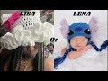 LISA OR LENA 💖girls onlyy//HelloKitty Vs Stitch