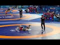 2024 Olympics, 97kg, 1/4 final, Tazhudinov v Yergali