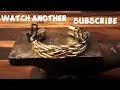 Making a HEAVY Cuff Bracelet - RECYCLING a Scrap Basket