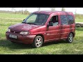 Starting 1997 Citroen Berlingo After 3 Years + Test Drive