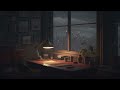 late night 🌃 lofi study | lofi hip hop mix 💦 Rainy Chillout Vibes