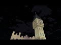 Minecraft Big Ben striking 12 Day and Night - London, UK