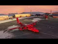 MSFS Pilot's Dash7 landing at Nuuk (BGGH) Greenland