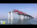 चलती नदी या समुद्र में पुल कैसे बनाते हैं? How Bridges Are Built Over Water in Ocean or River