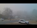 Incredible morning sunrise with fog in Little Rock, Arkansas 3/2/2024