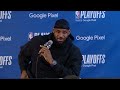 LeBron James talks Game 5 Loss vs Nuggets, Postgame Interview  🎤