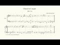 Bach, Choral in C major, BWV 514