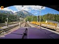 Cab Ride Rothenbrunnen - Chur on historical train in 4K (Switzerland, August 2022)