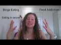 Binge Eating vs Food Addiction, What are the main differences?