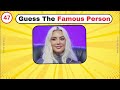 Guess the Famous Personality quiz | Guess the famous person | Guess the personality quiz