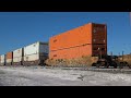 BNSF intermodal at Cameron ILL 1-11-22