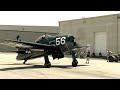 Planes of Fame   Flight Demo Grumman F8F Bearcat Startup