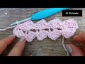 🎀 BEAUTIFUL Shell Stitch Crochet Baby Blanket Pattern (1 Row Repeat Only!) 🤩