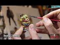 TIMELAPSE - Painting the Ogre Matriarch (77568) from Reaper Miniatures