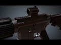 M16 and AR-15 - How firearms work! (Animation)