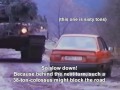 German Traffic Education: How to drive near Tanks.