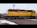 Union Pacific Local with Searchlight Approach Signal