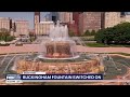Buckingham Fountain comes to life with Switch on Summer event