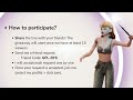 Elixir of Bliss Giveaway - Avakin Life [ElsaAvakin]