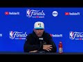 Dallas Mavs Postgame Interviews NBA Finals Game 2 vs Celtics: Luka Doncic, Kyrie Irving, More