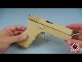 HOW TO MAKE A GLOCK 17 PISTOL FROM CARDBOARD – Tips and tricks