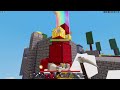 Playing roblox bedwars against my brother