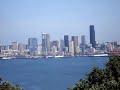 Seattle Waterfront Skyline Panoramic View from West Seattle