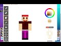 اموزش ساخت اسکین ماین کرافت 🤯 | #minecraft #ماینکرافت #skin