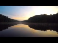 4K Gopro video timlapse Rose Lake Sunrise with fog