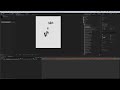 Texto retocado en Illustrator a After Effects