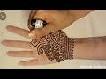 Festival Mehndi Design || Very Easy Simple Mehndi Design || New Design 2024