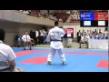 Lim Chee Wei vs. Ryo Kiyuna - Male Kata SEMI-FINAL - Asian Karate Championships 2015