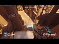 New soldier 76 rocket jump location on Temple of Anubis
