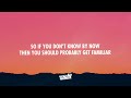 G-Eazy - Lady Killers III (Lyrics) | make her disappear just like poof then she's gone (432Hz)