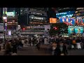 Accidental Timelapse of Long Exposures at Shibuya Crossing without tripod.