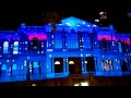 Sydney Town Hall Xmas light show 2013